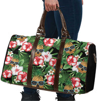 Pineapple Skull Aloha Hawaii Travel Bag Summer Vibes Tropical Seamless Pattern - Wonder Print Shop