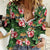 Pineapple Skull Aloha Hawaii Women Casual Shirt Summer Vibes Tropical Seamless Pattern - Wonder Print Shop
