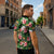 Pineapple Skull Aloha Hawaii Zipper Polo Shirt Summer Vibes Tropical Seamless Pattern - Wonder Print Shop