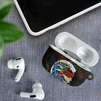 Aloha Hawaii Surfing Skull AirPods Case Shaka Skeleton Ride The Waves - Wonder Print Shop
