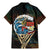 Aloha Hawaii Surfing Skull Family Matching Mermaid Dress and Hawaiian Shirt Shaka Skeleton Ride The Waves - Wonder Print Shop