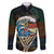 Aloha Hawaii Surfing Skull Family Matching Puletasi and Hawaiian Shirt Shaka Skeleton Ride The Waves - Wonder Print Shop