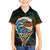 Aloha Hawaii Surfing Skull Family Matching Puletasi and Hawaiian Shirt Shaka Skeleton Ride The Waves - Wonder Print Shop