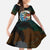 Aloha Hawaii Surfing Skull Family Matching Tank Maxi Dress and Hawaiian Shirt Shaka Skeleton Ride The Waves - Wonder Print Shop