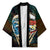 Aloha Hawaii Surfing Skull Kimono Shaka Skeleton Ride The Waves - Wonder Print Shop