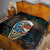 Aloha Hawaii Surfing Skull Quilt Shaka Skeleton Ride The Waves - Wonder Print Shop
