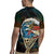 Aloha Hawaii Surfing Skull Rugby Jersey Shaka Skeleton Ride The Waves - Wonder Print Shop