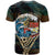 Aloha Hawaii Surfing Skull T Shirt Shaka Skeleton Ride The Waves - Wonder Print Shop