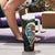 Aloha Hawaii Surfing Skull Tumbler With Handle Shaka Skeleton Ride The Waves - Wonder Print Shop