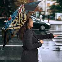 Aloha Hawaii Surfing Skull Umbrella Shaka Skeleton Ride The Waves - Wonder Print Shop