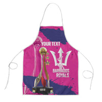 Barbados Royals Cricket Custom Apron 3rd Champions Trophy Proud - Pink - Wonder Print Shop