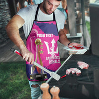 Barbados Royals Cricket Custom Apron 3rd Champions Trophy Proud - Pink - Wonder Print Shop