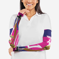 Barbados Royals Cricket Custom Arm Sleeves 3rd Champions Trophy Proud - Pink - Wonder Print Shop