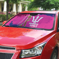 Barbados Royals Cricket Custom Auto Sun Shade 3rd Champions Trophy Proud - Pink - Wonder Print Shop