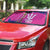 Barbados Royals Cricket Custom Auto Sun Shade 3rd Champions Trophy Proud - Pink - Wonder Print Shop