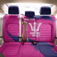 Barbados Royals Cricket Custom Back Car Seat Cover 3rd Champions Trophy Proud - Pink - Wonder Print Shop