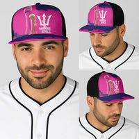 Barbados Royals Cricket Baseball Net Cap 3rd Champions Trophy Proud - Pink - Wonder Print Shop