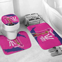 Barbados Royals Cricket Custom Bathroom Set 3rd Champions Trophy Proud - Pink - Wonder Print Shop