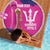 Barbados Royals Cricket Custom Beach Blanket 3rd Champions Trophy Proud - Pink - Wonder Print Shop