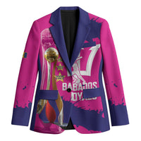 Barbados Royals Cricket Custom Blazer 3rd Champions Trophy Proud - Pink - Wonder Print Shop