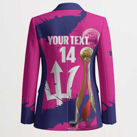 Barbados Royals Cricket Custom Blazer 3rd Champions Trophy Proud - Pink - Wonder Print Shop