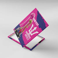 Barbados Royals Cricket Custom Canvas Wall Art 3rd Champions Trophy Proud - Pink - Wonder Print Shop