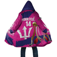Barbados Royals Cricket Custom Cloak 3rd Champions Trophy Proud - Pink - Wonder Print Shop