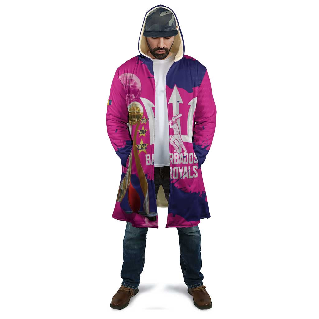 Barbados Royals Cricket Custom Cloak 3rd Champions Trophy Proud - Pink - Wonder Print Shop