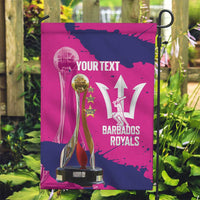 Barbados Royals Cricket Custom Garden Flag 3rd Champions Trophy Proud - Pink - Wonder Print Shop
