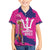 Barbados Royals Cricket Custom Kid Hawaiian Shirt 3rd Champions Trophy Proud - Pink - Wonder Print Shop