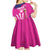 Barbados Royals Cricket Custom Kid Short Sleeve Dress 3rd Champions Trophy Proud - Pink - Wonder Print Shop