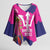 Barbados Royals Cricket Custom Kimono Sleeve Blouse 3rd Champions Trophy Proud - Pink - Wonder Print Shop