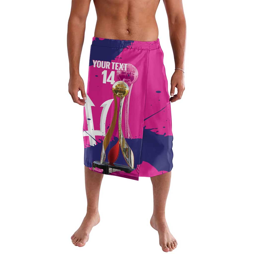 Barbados Royals Cricket Custom Lavalava 3rd Champions Trophy Proud - Pink - Wonder Print Shop