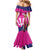 Barbados Royals Cricket Custom Mermaid Dress 3rd Champions Trophy Proud - Pink - Wonder Print Shop
