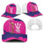 Barbados Royals Cricket Mesh Trucker Cap 3rd Champions Trophy Proud - Pink - Wonder Print Shop