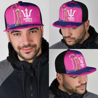 Barbados Royals Cricket Mesh Trucker Cap 3rd Champions Trophy Proud - Pink - Wonder Print Shop