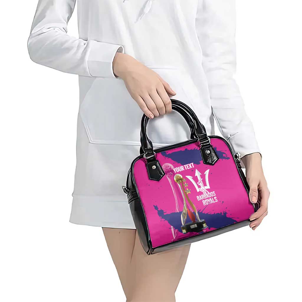 Barbados Royals Cricket Custom Shoulder Handbag 3rd Champions Trophy Proud - Pink - Wonder Print Shop