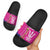 Barbados Royals Cricket Custom Slide Sandals 3rd Champions Trophy Proud - Pink - Wonder Print Shop