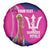 Barbados Royals Cricket Custom Spare Tire Cover 3rd Champions Trophy Proud - Pink - Wonder Print Shop