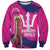 Barbados Royals Cricket Custom Sweatshirt 3rd Champions Trophy Proud - Pink - Wonder Print Shop