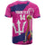 Barbados Royals Cricket Custom T Shirt 3rd Champions Trophy Proud - Pink - Wonder Print Shop