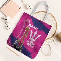 Barbados Royals Cricket Custom Tote Bag 3rd Champions Trophy Proud - Pink - Wonder Print Shop