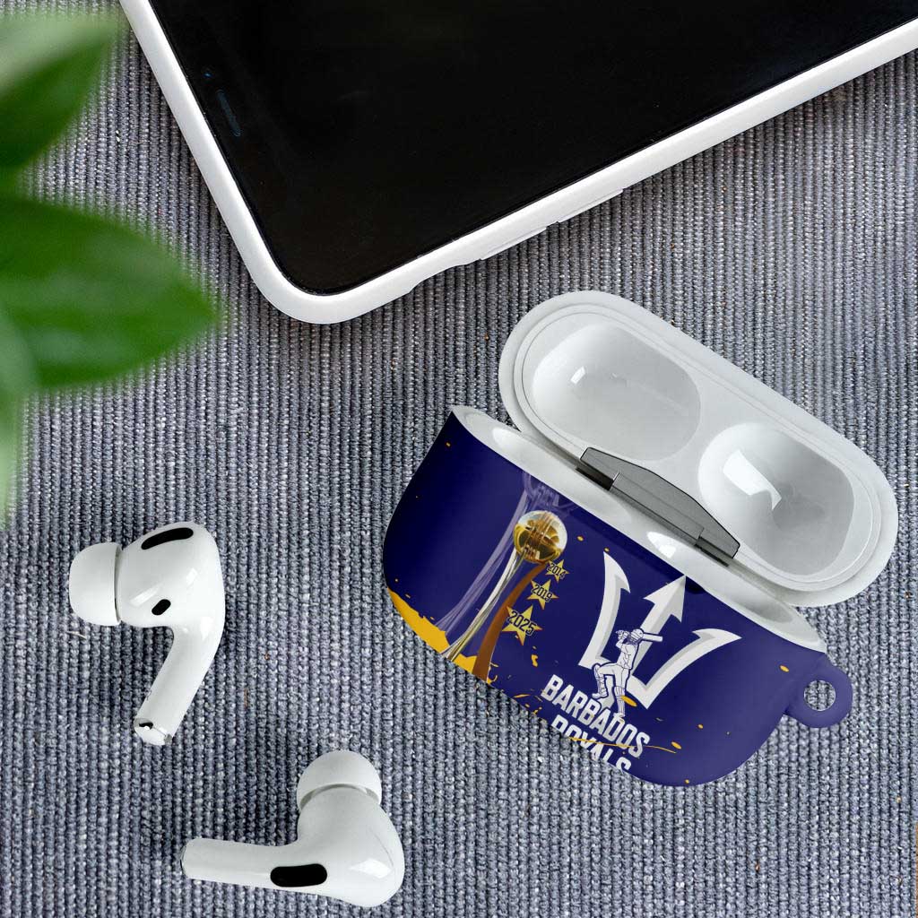 Barbados Royals Cricket Custom AirPods Case 3rd Champions Trophy Proud - Blue - Wonder Print Shop