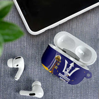 Barbados Royals Cricket Custom AirPods Case 3rd Champions Trophy Proud - Blue - Wonder Print Shop