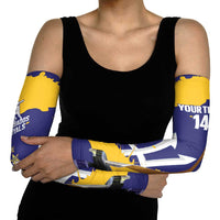 Barbados Royals Cricket Custom Arm Sleeves 3rd Champions Trophy Proud - Blue - Wonder Print Shop