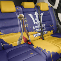 Barbados Royals Cricket Custom Back Car Seat Cover 3rd Champions Trophy Proud - Blue - Wonder Print Shop