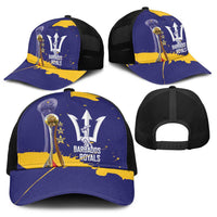 Barbados Royals Cricket Baseball Net Cap 3rd Champions Trophy Proud - Blue - Wonder Print Shop