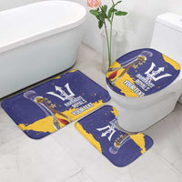 Barbados Royals Cricket Custom Bathroom Set 3rd Champions Trophy Proud - Blue - Wonder Print Shop