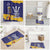 Barbados Royals Cricket Custom Bathroom Set 3rd Champions Trophy Proud - Blue - Wonder Print Shop