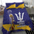 Barbados Royals Cricket Custom Bedding Set 3rd Champions Trophy Proud - Blue - Wonder Print Shop